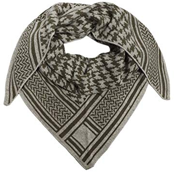 Zwillingsherz Dreieckstuch Stola Schal mit Kaschmir und Wolle für Damen Mädchen Jungen Kinder - Hochwertiges Cashmere Halstuch im Hahnentritt Muster Motiv - Damenschal für Sommer Herbst Winter