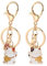 SOIMISS 2 Stück Glückliche Katze Schlüsselbund Japanischen Stil Feng Shui Maneki Neko Schlüsselring Fu Charms Schlüsselhalter Geldbörse Tasche Anhänger Geschenk Schmuck für Weihnachten
