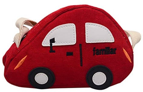 VALICLUD Kleinkind Crossbody Geldbörse Mini Umhängetasche für Mädchen Jungen Cartoon Autos Umhängetasche
