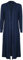 Urban Fashion Ladies Maxi Long Length Boyfriend Women Cardigan Collared Top Long Full Sleeve Floaty Duster Jacket Coat Blazer (Navy Blue, Numeric_20)