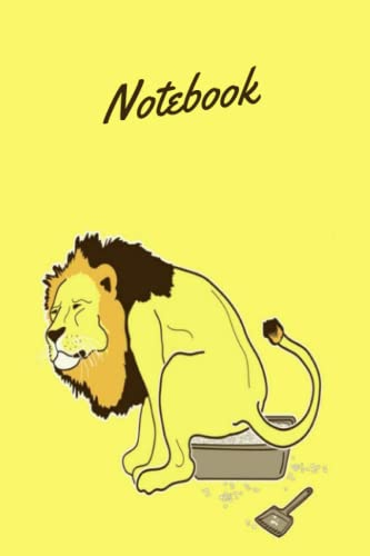 Notebook with a lion