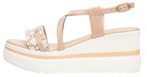 Nero Giardini E513512D Sandali Donna in Pelle E Materiale Tecnico