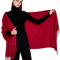 Gragengs Pashmina Schals und Wraps Schals für Damen Hochzeit Party Winter Warme Lange Solid Color,Maroon