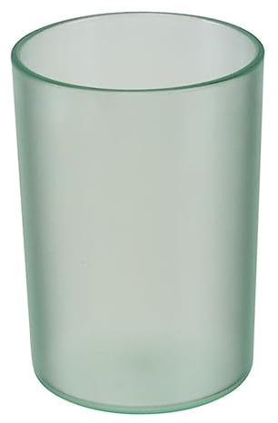 Clear Cups Toothbrush Mug Holder Travel Toothbrush Cup Milk Cup Toothbrush Holder for Home Plastic Tooth Brushing Cup Water Mug for Bathroom Coffee Cup Child Green