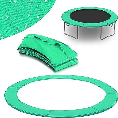 Coussin de Protection pour Trampoline de Remplacement Ø 183/244/305/366/396/427 cm bâche à Ressorts Couverture Universelle De Ressort Trampoline pour Trampoline Intérieur Ou Extéri-Q||13FT/396cm