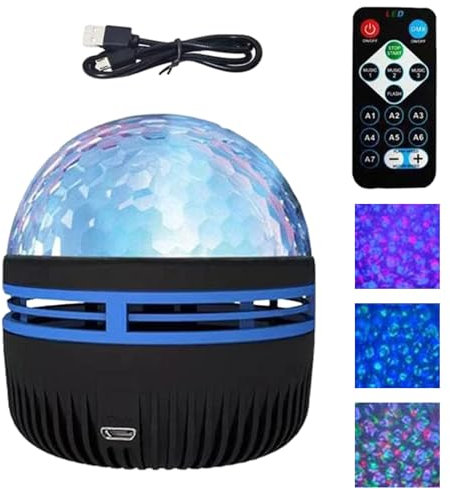 Huayeex 1/2 Northern Lights Auroras Projector Light - LED Projector Night Light | Auroras/Water Style | LED Galaxy Projector 14 Light Effects for Projector Room Decor for Teen
