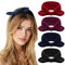DRESHOW 4 Stück Damen Stirnband Elastische Weiche Stirnbänder Kopfband Haarband Kopf Wickeln Niedlich Haarschmuck für Alltag Yoga Sport Fitness