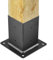 2 staffe per pergola da 10 x 10 cm, staffe resistenti, staffe per gazebo recinzione, base a colonna, supporto per pali fai da te, giardino, patio, porte auto (2)