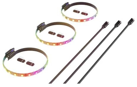HYTE LS10 qRGB Light Strips, Kit 3 Stück - 330 mm