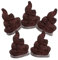 ibasenice 5st Simulation Poop Poop-wurf-Spiel Poop Werfen Von Poop-spielzeugspiel Lustige Poop-Modelle Kotparty Für Lustige Poop-Party Kotpartydekorationen Harz Light Brown