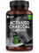 Activated Charcoal Capsules - 120 High Strength Activated Charcoal Tablets Alternative - 1040mg Activated Charcoal Per Serving, Helps Reduce Excessive Flatulence After Eating - Made in UK by New Leaf