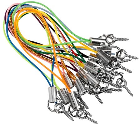 OSALADI 100 Piezas cordón de cadena de teléfono móvil simple llavero Cordón de uso múltiple cordón para teléfono móvil cadena para telefono cuerda de teléfono celular cuerda de