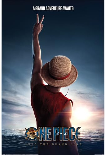 One Piece LIVE ACTION SERIES 2 (LUFFY) MAXI POSTER, 91.5cm x 61cm Maxi Poster, Official Licensed Large Wall Art for Bedroom, Gaming Room or Office Decor