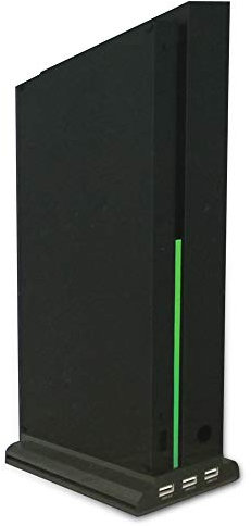 OSTENT Support vertical pour 3 ventilateurs de refroidissement 3 ports USB pour console Xbox One X
