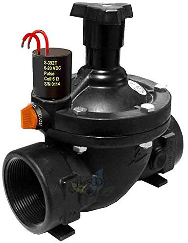 Electroválvula de riego automático CPV 1 1/2 24v Cepex. Funciona con programadores de riego eléctricos Negro