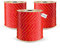 DQ-PP POLYPROPYLENSEIL | 6mm | 90m | ROT | Traglast bis 420 kg Flechtleine Textilseil Leine Schnur Rope Kordel Kunststoffseil geflochten