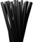LAGETTO Jumbo Trinkhalme Papier XXL: 8 x 250 mm - 6 Farben 3 Packungsgrößen - Cocktail Strohhalme Papierstrohhalme Papiertrinkhalme (Schwarz, 500 Stück)
