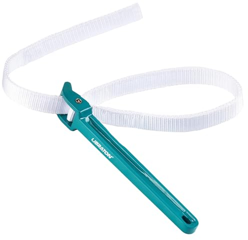 LIBRATON Chiave a Nastro Nylon, Chiave a Cinghia per Filtro Olio, Chiave Universale Regolabile Maniglia, Chiave per Cintura a Doppio Strato, Utilizzata da Meccanici e Idraulici, 300mm