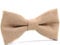Naturkork Fliege Herren. Vegane Fliege, Korkfliege für Männer 100% handgefertigt. Originelle Fliegen für Männer, die bei Hochzeiten oder Partys erfolgreich sind. (Beige)