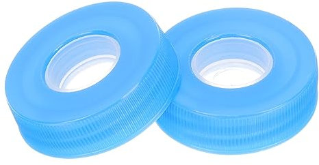 Homoyoyo 2pcs Mini Water Dispenser Lid Smart Cover for Water Bucket Caps Replaceable Jug Lids Portable Use in Kitchen Office