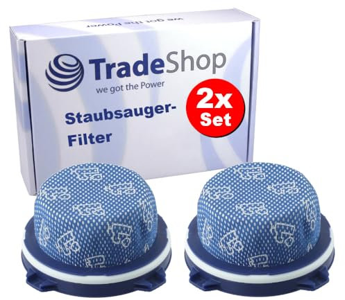 2x Trade-Shop HEPA Mikrofilter Staubsaugerfilter kompatibel mit Samsung VS20R9046T3 VS20R9048S3 VS20T7531T4 VS20T7535T5 VS20T7536T5 VS20A95823W/SA