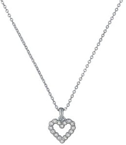 Ted Baker Amore Halskette mit Anhänger in Herzform, Kristall, für Damen, Messing