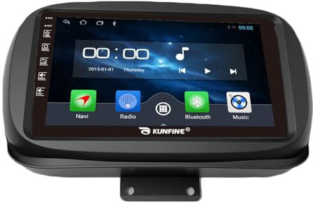 Quad Core 4G+64G Car CarPlay Android Auto 9 IPS Display Navigazione Stereo Schermo tattile Headunit Pad Tablet Radiocamera di retromarcia GPS Lettore multimediale Per Fiat 500X 2014