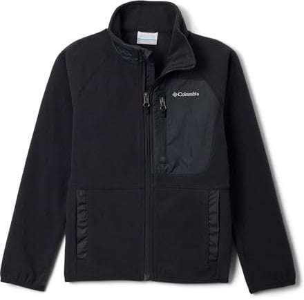 Columbia Mixte Enfant Fast Trek Full Veste Polaire Entièrement Zippée, Noir, L EU