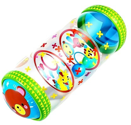 Active Rolling Toy, Balance-Roller, 40,6 x 20,3 cm, Zylinder mit weichem Padding, Motor Skills Building Aid, Sensory Play Equipment mit farbigem Stil, Floor Toy für und Jugendliche