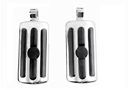 TCMT Repose-pied 10 mm Highway Repose-pied Highway Piquets de pied Repose-pied pour Harley Touring Softail Dyna