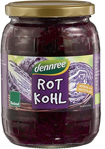dennree Rotkohl im Glas (680 g) - Bio