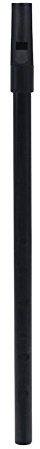 Irische Tin Whistle, bunde Kupfer traditionelle irische D Whistle Tin Instrument mit Aufbewahrungstasche(Schwarz)