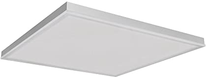 LEDVANCE Smarte LED Deckenleuchte, Panel für Innen mit WiFi Technologie, Lichtfarbe änderbar (3000K-6500K), RGB-Farben änderbar, 300mm x 300mm, Kompatibel mit Google und Alexa Voice Control, SMART+