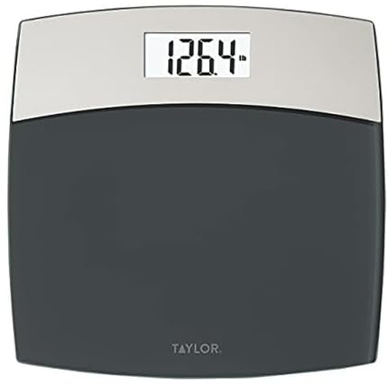 Taylor Precision Products Digitale Personenwaage, Grau