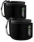 Gradient Fitness Ankle Straps (2 Pack) | Ankle Strap & Bands for Cable Machine, Gym Attachments (Black)