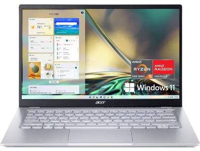 Acer Swift 3 SF314-44-R3ZM Laptop | 14 Full HD IPS | 100% sRGB | Processore AMD Ryzen 5 5625U Hexa-Core | Scheda grafica AMD Radeon | 16 GB LPDDR4X | SSD da 512 GB | Wi-Fi 6E | Tastiera