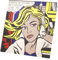 French Unicorn Leinwanddruck M-Maybe/Roy Lichtenstein/Pop Art Comics (60 cm x 60 cm)