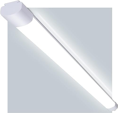 IEGLED LED Feuchtraumleuchte 120CM Deckenleuchte Röhre, 36W 4000LM Led Feuchtraumlampe, IP66 Wasserfest Deckenampe Neutralweiß 4000K für Garage/Lager/Werkstatt/Bad/Feuchtraum/Büro/Keller/Shop