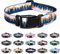 Mercano Hundehalsband Verstellbares, Weich Nylon Komfort & Robuster Gemustertes Hunde Halsband für Kleine Mittlere Große Hunde Welpen Katzen (L, Sonnenuntergangstal)