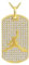 feilok Dog Tag Basketball Sports Pendant Collana per Gli Uomini Catena in Acciaio Inossidabile Oro