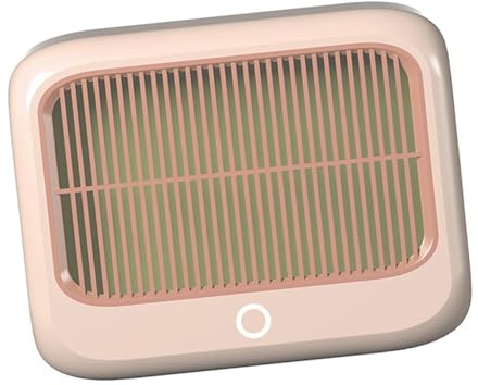 LOVIVER Electric Space Heaters Personal Heater Heating Pad Compact Warmer Desk Heater Electric Heater for Desktop Living Room Working, pink