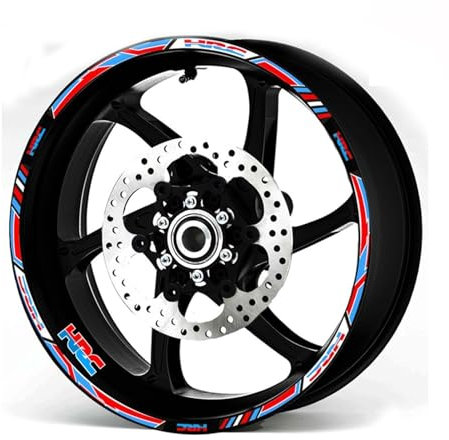 Motorrad Aufkleber Motorrad Aufkleber Felge Aufkleber Rad Aufkleber Für Für HRC Für CBR250RR Für CBR400RR Für CBR600RR Für CBR1000RR Felgenaufkleber