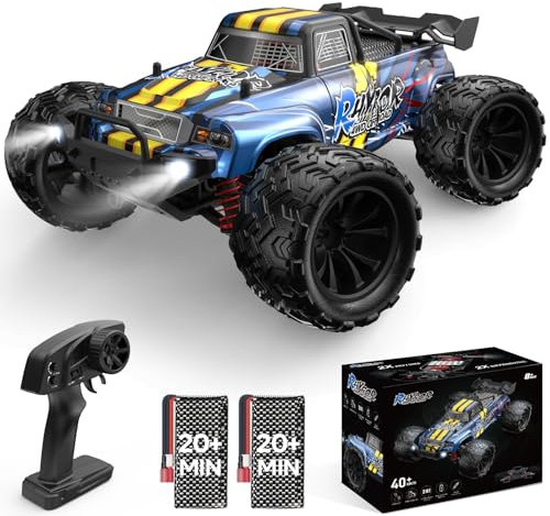 Ferngesteuertes Auto 40KM/H 1:16 RC Auto, 4WD Crawler Monstertruck für Erwachsene und Kinder 8+, RC Buggy mit Präzisionssteuerung, Ideal für Rennen und Offroad-Abenteuer