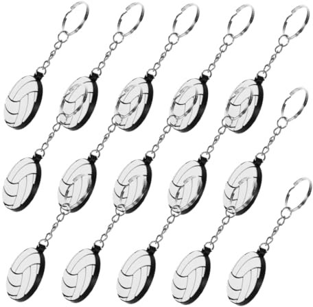NUSITOU Cute Keychain Sports Pendants Exquisite Sports Modeling Keychains Set Key