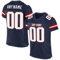 Topassion Personalisiertes American Football Trikot mit Namen Nummer Benutzerdefinierte Herren Sporthemden Trikot Personalisierte Fußballtrikots Atmungsaktiv Fußball Jersey für Männer Kinder, S ~ 7XL