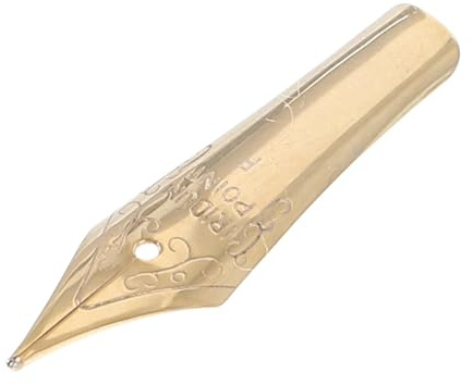 NUOBESTY Kalligrafiefeder Ersatzspitze 0,5mm Edelstahl Rostfrei Flüssig Schreiben Füllfederhalter Spitze Für Schule Büro Reise