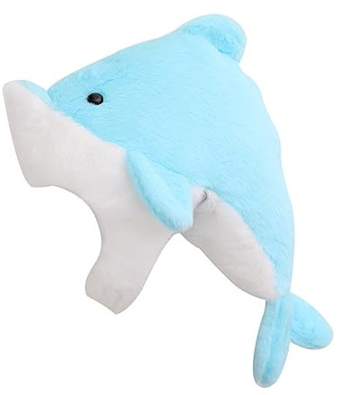 TOYANDONA Plüsch Delphin Hut Für Cosplay Und Partys Lustige Kopfverkleidung Als Foto-requisite Für Männer Und Frauen Weiches Kreatives Headwear Für Festivals Und Feiern