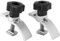 Vocdikficy Kit Mini Morsetto di Fissaggio T-Track da 2 Pezzi, Compatibile con Macchine Router CNC 3018, 3018-PRO/ 3018-PROVer/ MX3