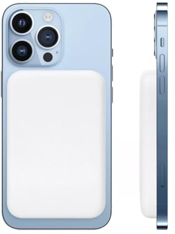 Cargador Inalámbrico Power Bank para iPhone, 10000mAh Magnetico Powerbank, Bateria Externa Carga Rapida Portatil, Compatible con iPhone 12/13/14/15/16/17 Pro MAX/Pro/Air/Mini/Plus