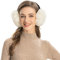 ZLYC Hiver Mignon Pliables Cache Fausse fourrure Oreilles pour Femmes